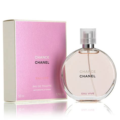 Chanel สเปรย์น้ำหอม Chance Eau Vive EDT 50ml/1.7oz.